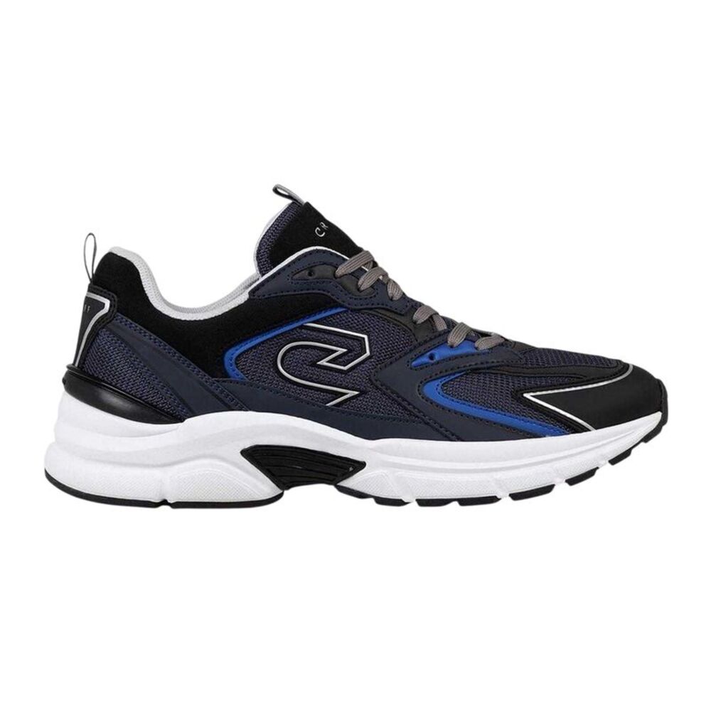 Cruyff Mens Scorpius Leather Athletic Sneakers / Navy